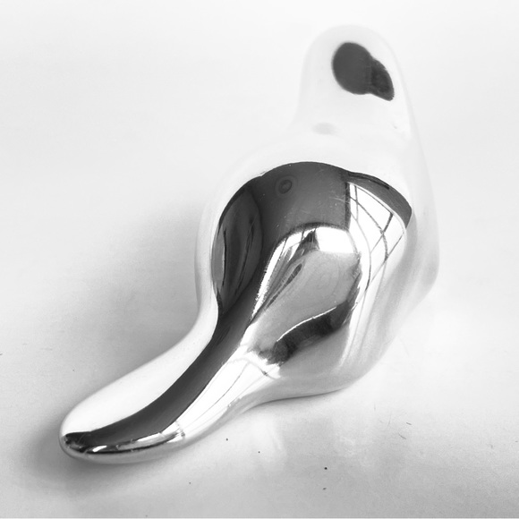 Silver Metal Animal Figurine - Picture 13 of 16